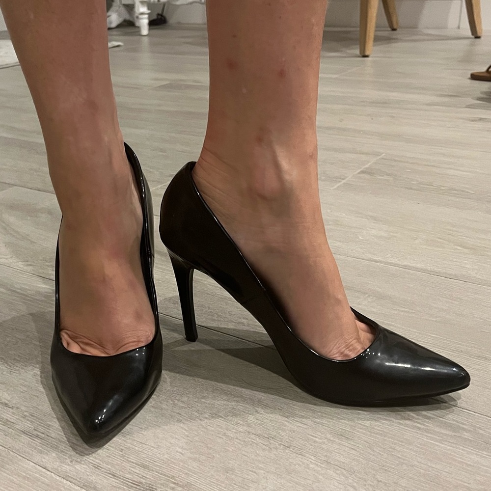 Black Pencil Heels